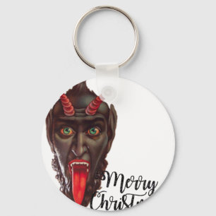 Krampus Frohe Weihnachten Schlüsselanhänger