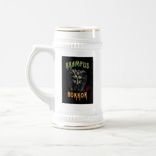 Krampus-Horror Bierglas