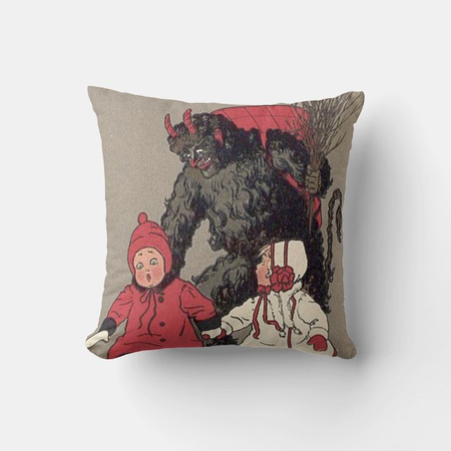 Krampus Jasing Children Switch Kissen (Vorderseite)