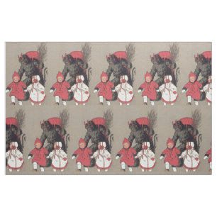 Krampus Jasing Children Switch Stoff
