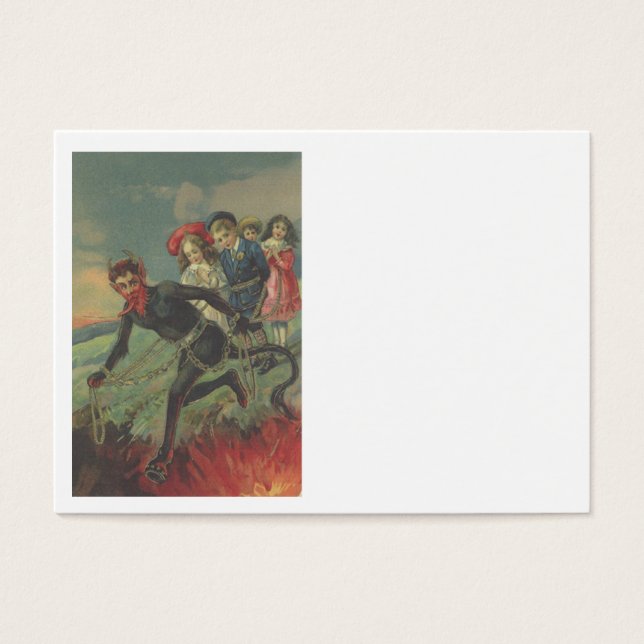 Krampus Kidnapping Children (Vorderseite)