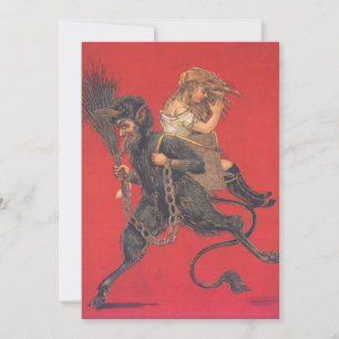 Krampus Kidnapping Girl