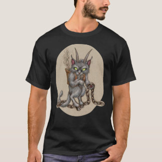 Krampus Kitty (avec chaînes) T-shirt classique