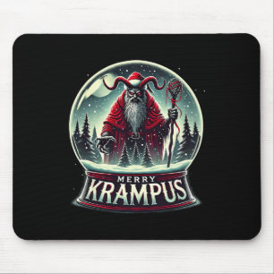 Krampus kommt nach Horror Merry Krampus Chr Mousepad