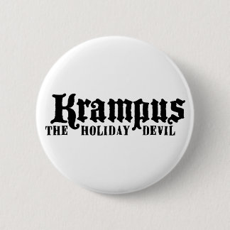 Krampus Logo-Knopf Button