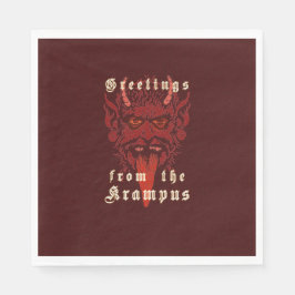 Krampus Napkins Serviette