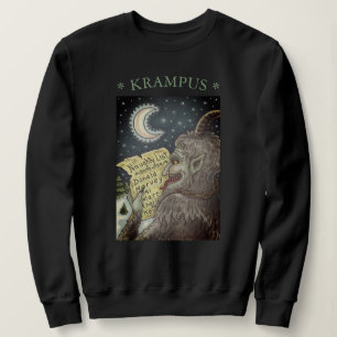 KRAMPUS NAUGHTLIST, NOËL SWEATSHIRT FEMMES