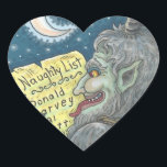 KRAMPUS NAUGHTY KINDER LIST CHRISTMAS STICKERS<br><div class="desc">WER IST IN DIESEM JAHR AUF DEINER NAUGHTY LISTE? KRAMPUS STICKERS Sheet,  Herz ...  Suchen nach übereinstimmenden Elementen - Susan-Brack-Design</div>