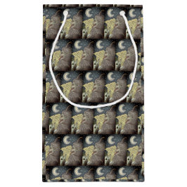 KRAMPUS NAUGHTY LIST CHRISTMAS GIFT BAG Small Kleine Geschenktüte