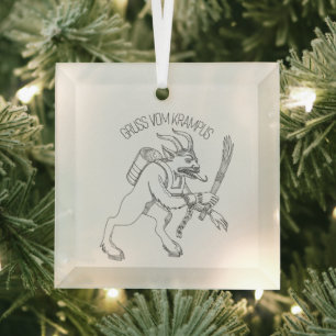 Krampus Ornament Aus Glas