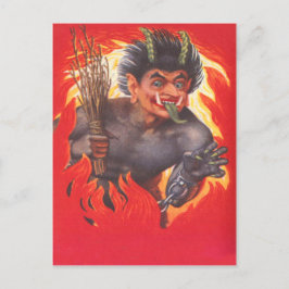 Krampus Postkarte