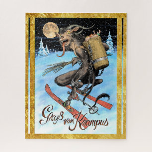 Krampus Puzzlespiel