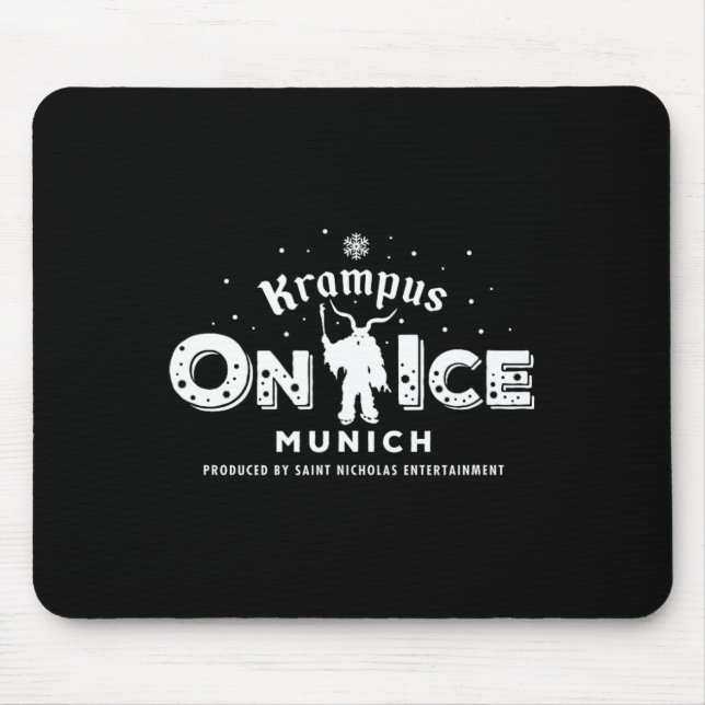Krampus Run München Deutschland Mousepad (Vorne)