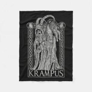Krampus - Ss Von Krampus dunkle gothische Weihnach Fleecedecke