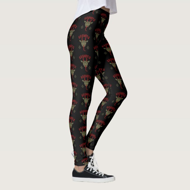 Krampus stellen freches gegenüber leggings (Rechts)