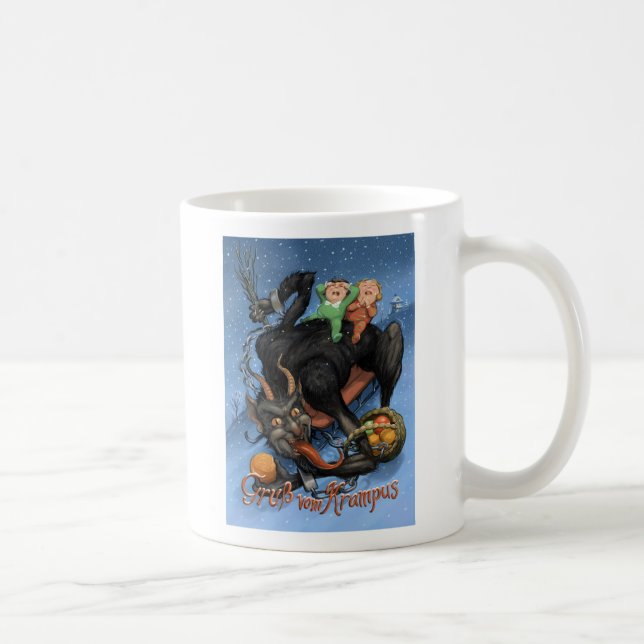 Krampus Tasse (Rechts)
