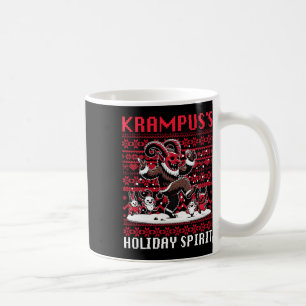 Krampus Urlaubsgeist-Design Weihnachtszeit Böse Kaffeetasse