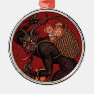 Krampus Verzierung Ornament Aus Metall