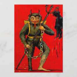 Krampuseinladung Einladung