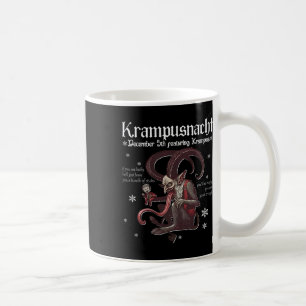 Krampusnacht Weihnachtsmonster Krampus Liebhaber F Kaffeetasse