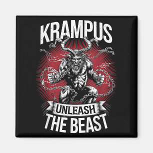Krampusnacht Weihnachtsmonster Krampus Liebhaber F Magnet