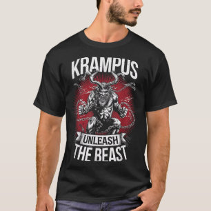 Krampusnacht Weihnachtsmonster Krampus Liebhaber F T-Shirt