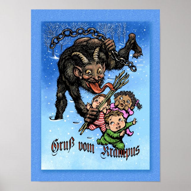 Krampusposter Poster (Vorne)