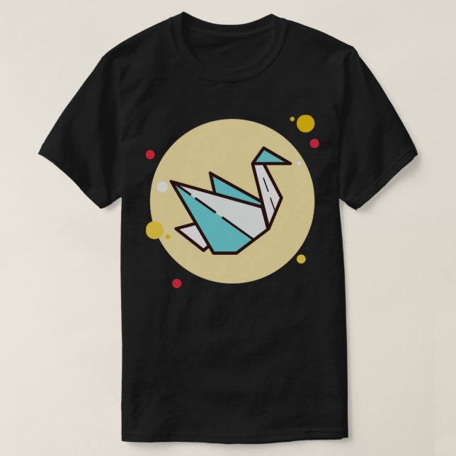 Kran Origami T-Shirt (Design vorne)