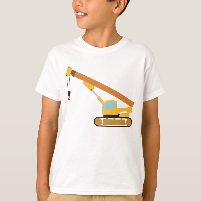 Kranbau T-Shirt (Vorderseite)