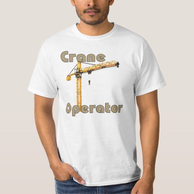 Kranbetreiber T-Shirt (Vorderseite)