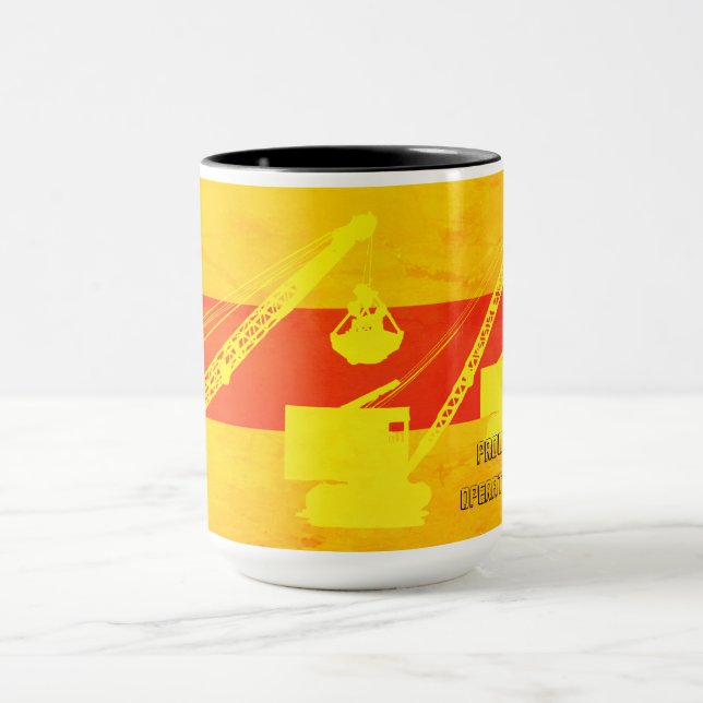 KRANE-BETREIBER-FRIKTIONSKRALER-SÜDWESTFARBEN TASSE (Zentrum)