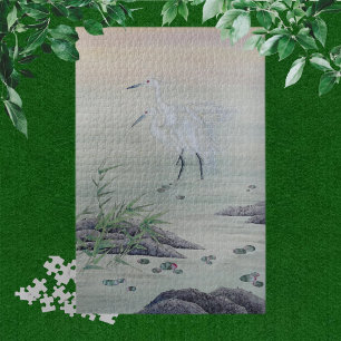 Krane im chinesischen Fluss