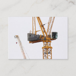 Krane, Mini-Foto Visitenkarte
