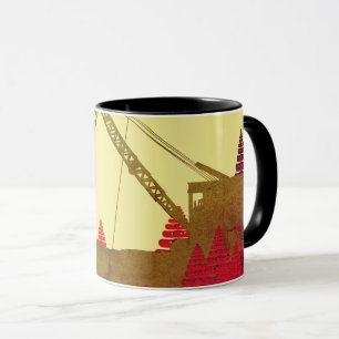 Krane- und Schaufellerarbeiten im Nordwesten Tasse