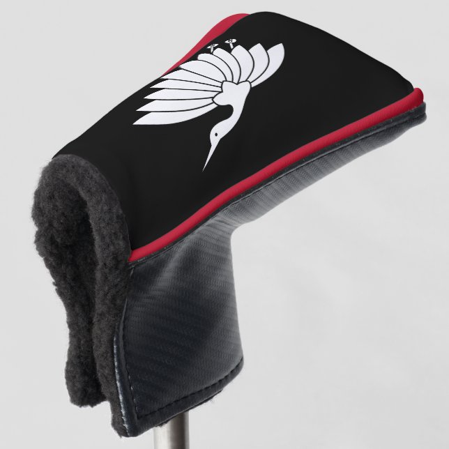 Kranes Chrysanthemum Golf Headcover (3/4 Vorderseite)