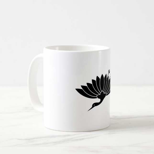 Kranes Chrysanthemum Kaffeetasse (Vorderseite Links)