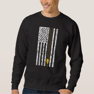 Kranführer Amerikanische Flagge Kranführer  1 Sweatshirt