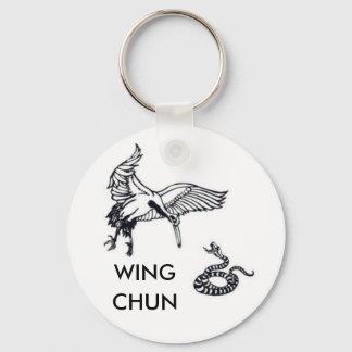 Kranich und Schlange, WING, CHUN Schlüsselanhänger