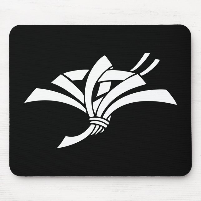Kranichförmige Noshi Mousepad (Vorne)