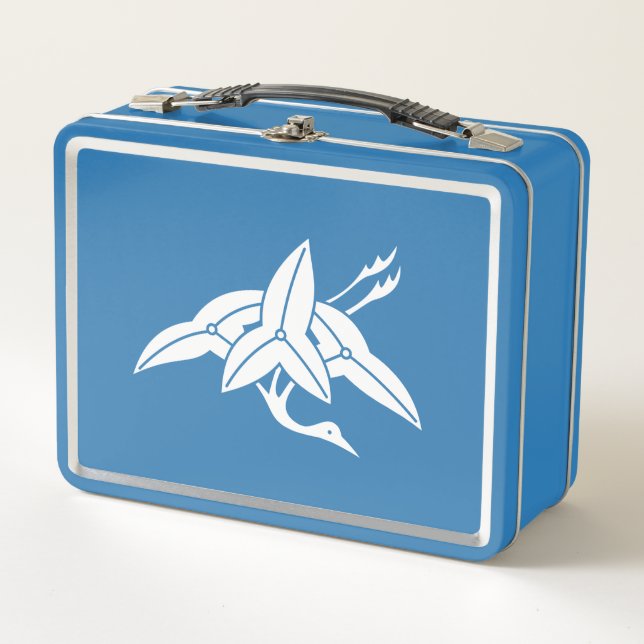 Kranichförmige Pfeilspitze Lunchboxen (Vorderseite)
