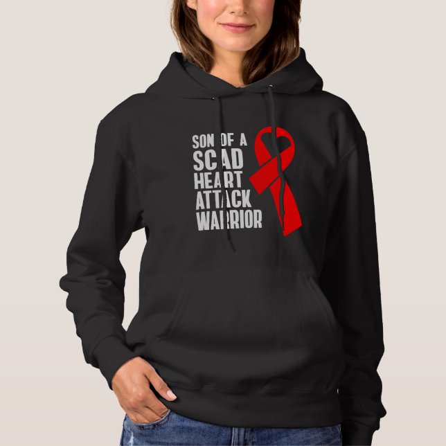 Kranke Herzattacken Überlebende Lebensgefährten Kr Hoodie (Vorderseite)