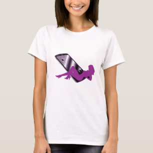 Kranke Pflanzen entfernter T-Shirt