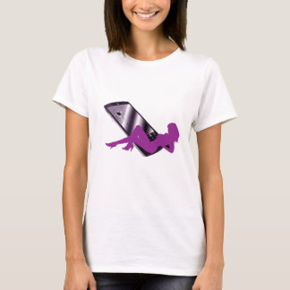 Kranke Pflanzen entfernter T-Shirt