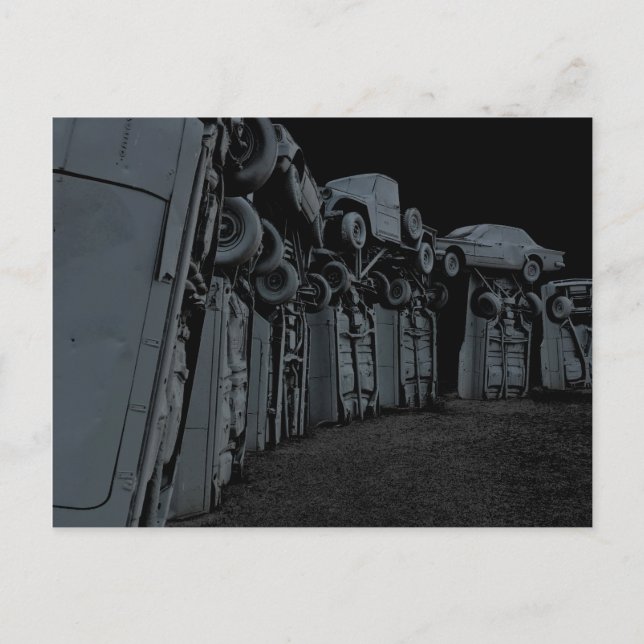 Kranke Postkarte (Vorderseite)