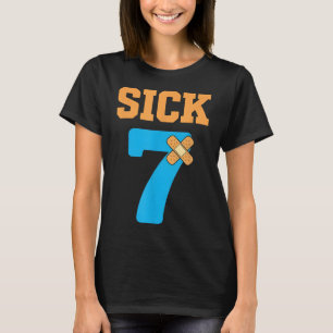 Kranke Sieben Meme Sechs Sieben Krank 7 Lustig Byn T-Shirt