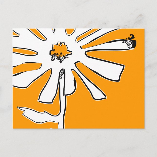 Krankenblume Postkarte (Vorderseite)