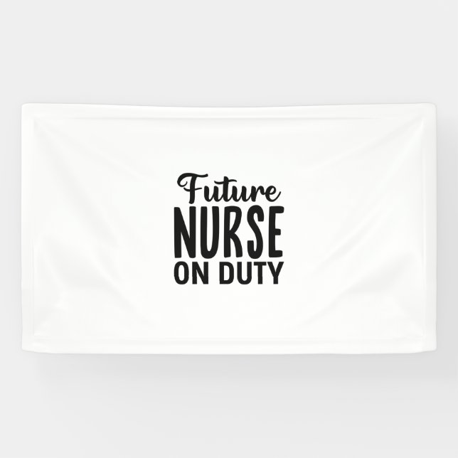 Krankengeld für zukünftige Krankenschwester Banner (Horizontal)