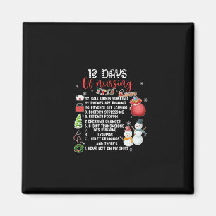 Krankengeschenk 12 Tage Krankenpflege Magnet