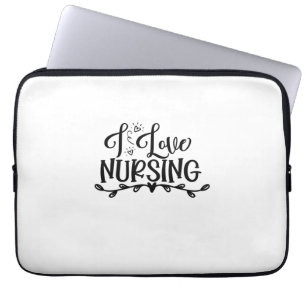 Krankengeschenk I Liebe Pflege Laptopschutzhülle