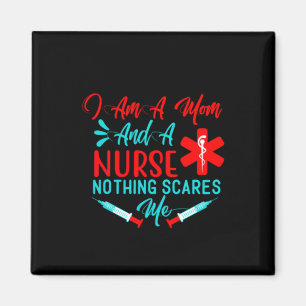 Krankengeschenk Ich bin eine Mama und Krankenschwe Magnet